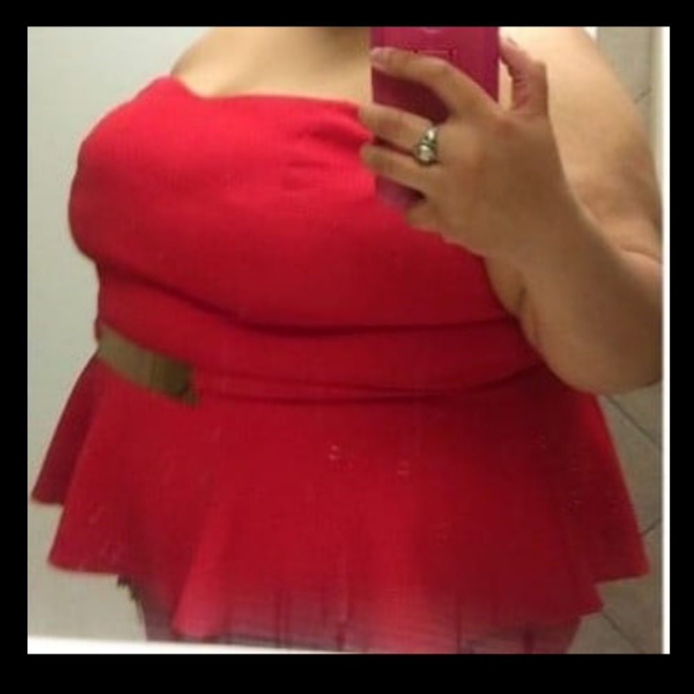 Women's Red Dress 3x